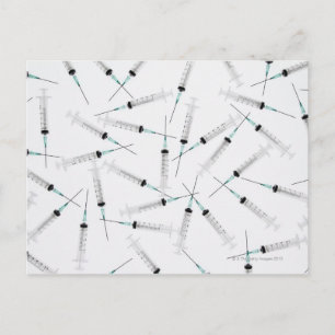 Spritzen 2 postkarte