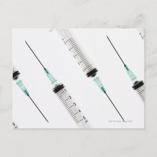 Spritzen 4 postkarte