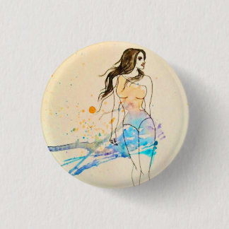 Spritzen der Farbe Button