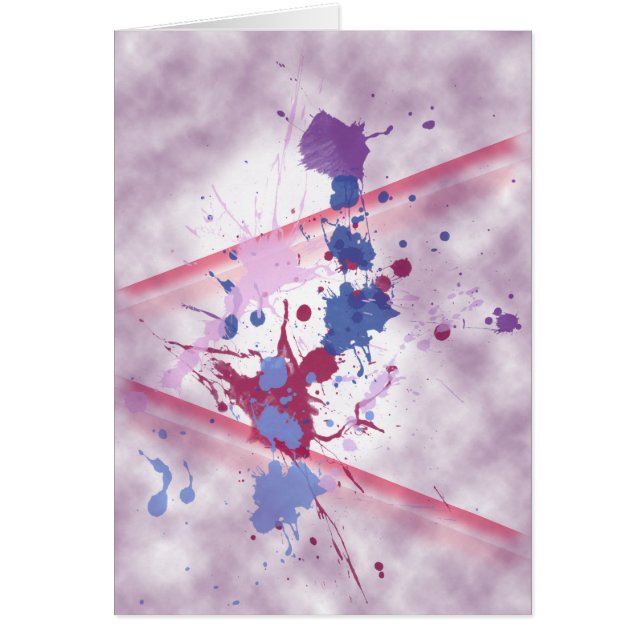 Spritzen-Farbe (Porträt) (Vorne)