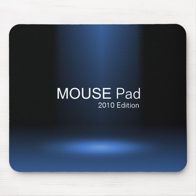 Spritzen-Schirm Mousepad (Vorne)