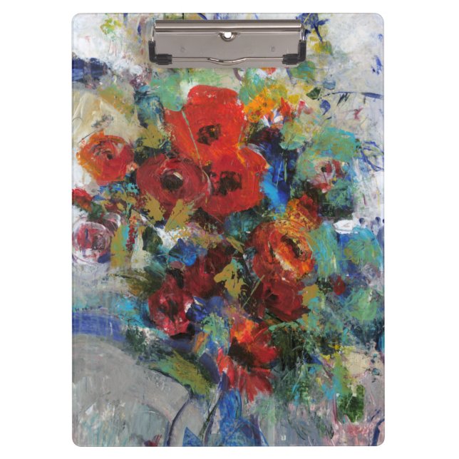 Spritzen von Farbe II Klemmbrett (Vorderseite)