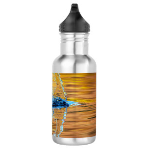 Spritzer an einem Herbstabend Edelstahlflasche