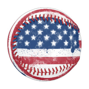 Spritzer Anstrich USA Flag Baseball