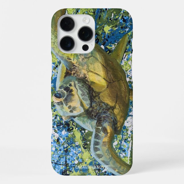 Spritzer Art Phone Cases von Casagivanovic iPhone Hülle (Rückseite)