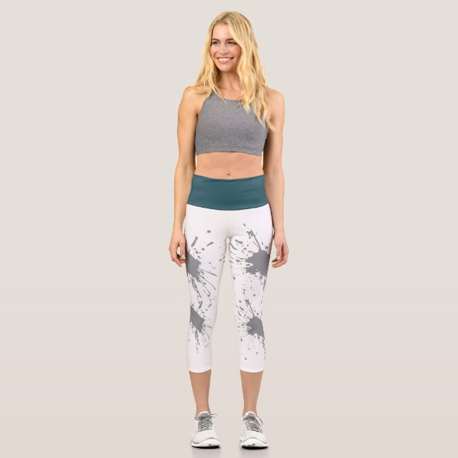 Spritzer Capri Leggings (Vorderseite)