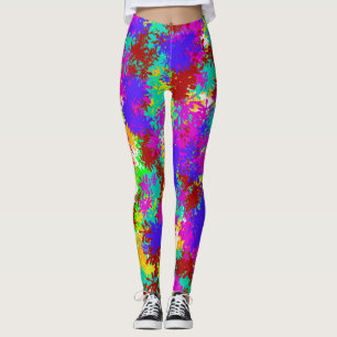 Spritzer der Artsy von CBDOilPrincess Leggings