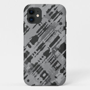 Spritzer Design - graue Tarnung Case-Mate iPhone Hülle