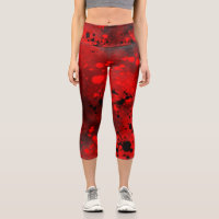 Spritzer-Effekt Rot und Schwarz