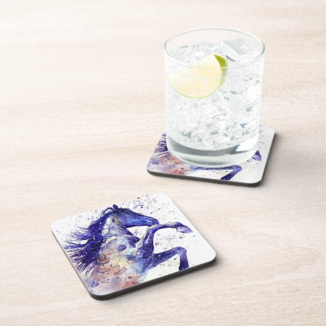 Spritzer für künstlerisches Horn Getränkeuntersetzer (Rechte Seite)