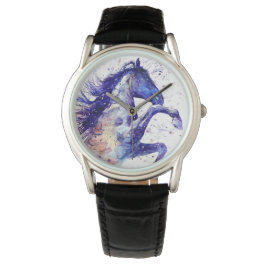 Spritzer für künstlerisches Horse Armbanduhr