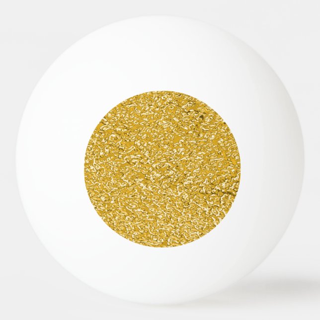 Spritzer-Glitzern für PURE-GOLD + Bild oder Zeiche Tischtennisball (Rückseite)