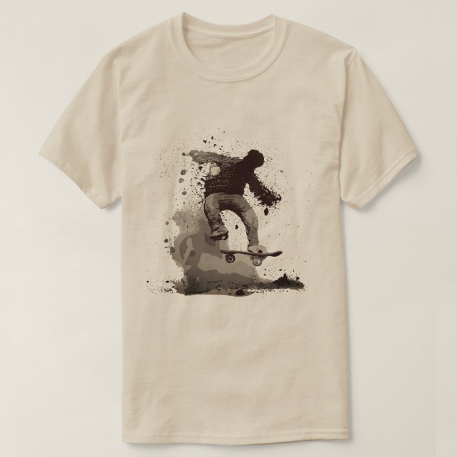 Spritzer-Grafikkarte T-Shirt (Design vorne)