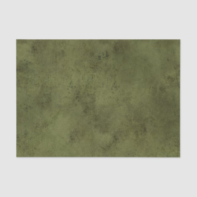 Spritzer Grün und Schwarz Seidenpapier (Vorderseite)