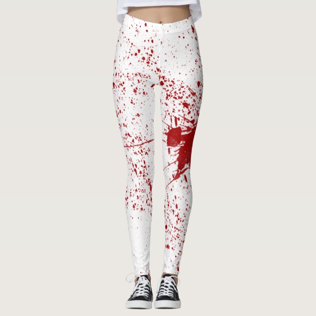 Spritzer Halloween Leggings (Vorderseite)