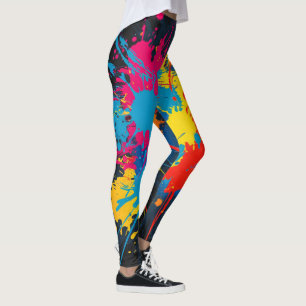 Spritzer-Leggings für Mehrdruck Leggings
