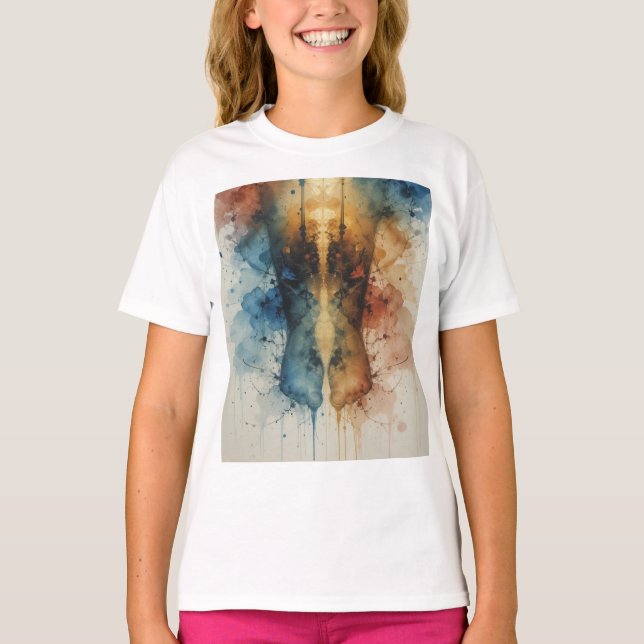 Spritzer, Malvibes, T-Shirt (Vorderseite)
