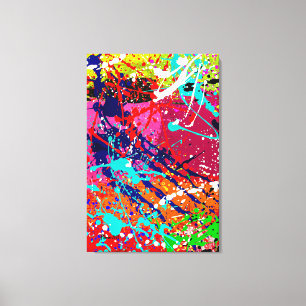 Spritzer Mind_01 Canvas Print Leinwanddruck