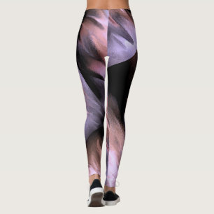 Spritzer mit Aquarellfarbe Abstrakt Pinselstriche  Leggings