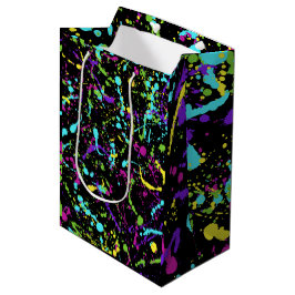 Spritzer Paint-Colorful- Mittlere Geschenktüte