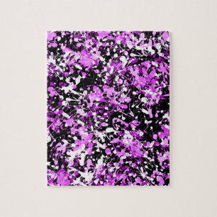Spritzer Paint in Orchid Puzzle