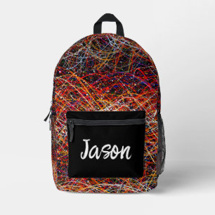 Spritzer Paint Personalisiert Bedruckter Rucksack
