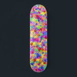 Spritzer Paint Rainbow Bright farbiger Hintergrund Skateboard<br><div class="desc">Dieses helle Skateboard-Design hat einen farbigen Regenbogen, der in einem Spritzer-Farbstil verziert ist. Das Muster erinnert an fauvistische und expressionistische Kunst und wird in Rot-, Gelb-, lila-, Grün- und Blautönen gehalten. Es ist ein abstraktes, skurriles Design für einen Künstler oder jeden, der eine kühne, lebendige Farbe in seinem Leben braucht....</div>