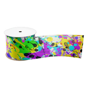 Spritzer Paint Satinband