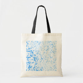 Spritzer Texture - Blau Tragetasche