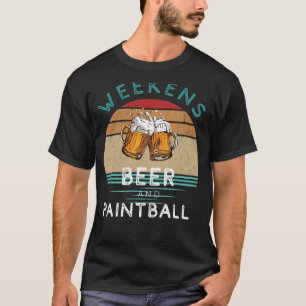 Spritzer und Sip! Wochen mit Bier und Paintball T-Shirt