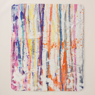 Spritzfarbe auf weißem Hintergrundfarbe,Kunst,fein Sherpadecke