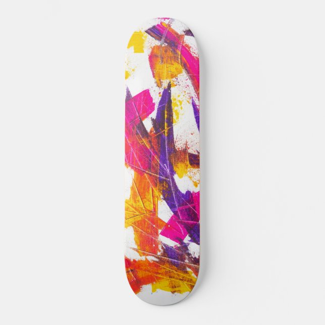 Spritzfarbe Skateboard (Vorderseite)