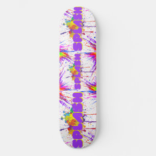Spritzfarbe Skateboard