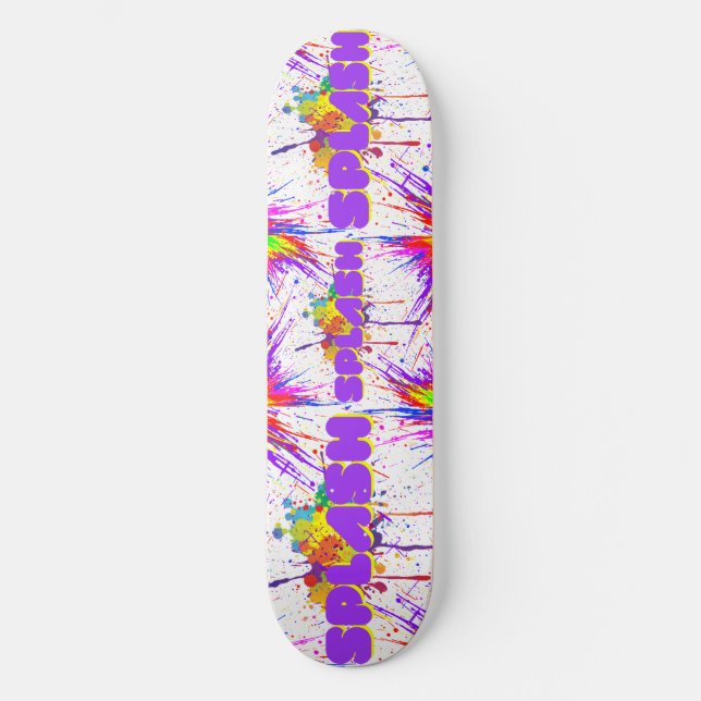 Spritzfarbe Skateboard (Vorderseite)