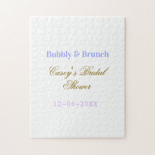 Spritzig und Brunch Junggesellinnenabschied Name D Puzzle