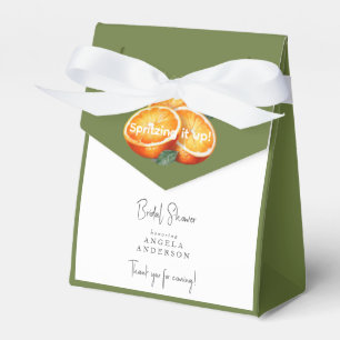Spritzing it Up! Orangen Dusche  Geschenkschachtel