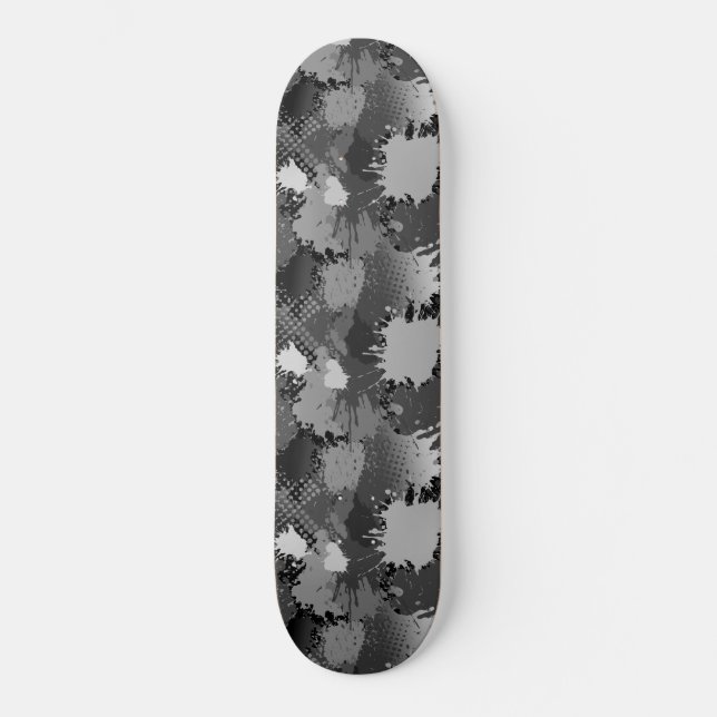 Spritzmuster 2 skateboard (Vorderseite)