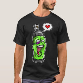 Spritzpaint Graffiti T Shirt kann Design
