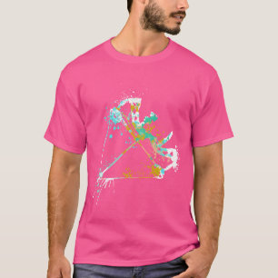 Spritzsport Bogenschießen Familie lustig T-Shirt