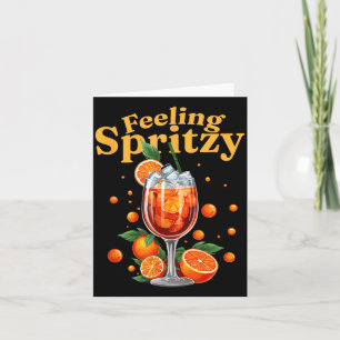 Spritzy Cocktail Spritz Sommergetränk Party Karte