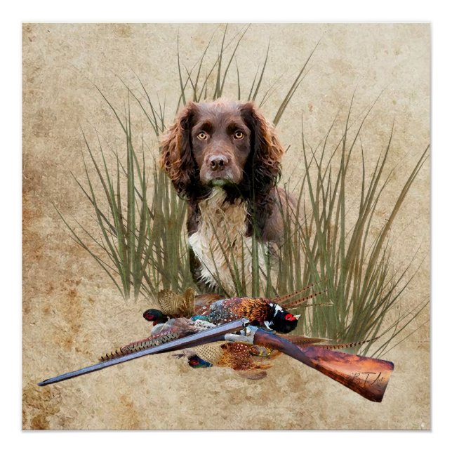 Sprocker Spanel Tapestry Poster (Vorderseite)