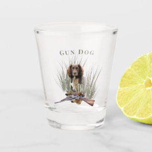 Sprocker Spaniel Schnapsglas