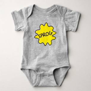 Sprog, British Slang Baby Babywachsen Strampler