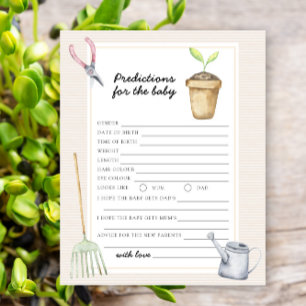 Sprout-Babydusche - Babyvorhersagen und Ratschläge