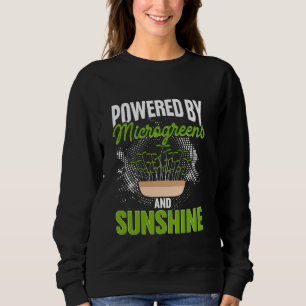 Sprout Kale aß Grüntöne Gemüses Städtisches Landwi Sweatshirt