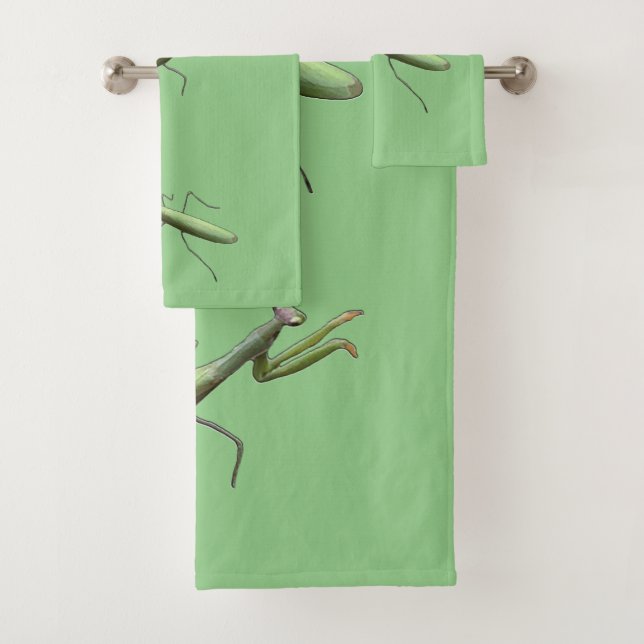 Sprout Praying Mantis Badhandtuch Set (Insitu)