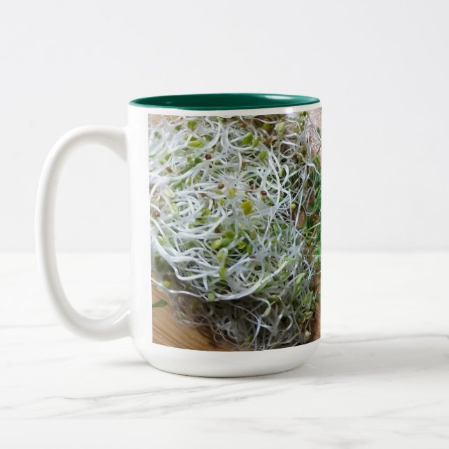 Sprouts Tasse! Zweifarbige Tasse (Links)