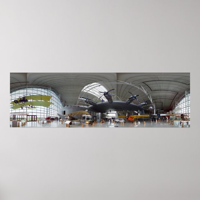 Spruce Goose 360 Panorama Poster (Vorne)