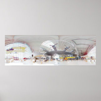 Spruce Goose 3D 360 Grad Panorama Poster