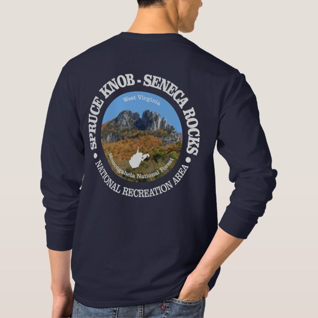 Spruce Knob - Seneca Rocks NRA T-Shirt (Rückseite)